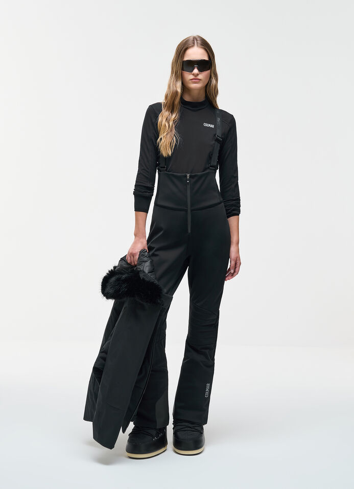 Thermal stretch ski jumper