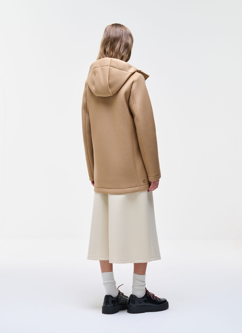 Coat with hood