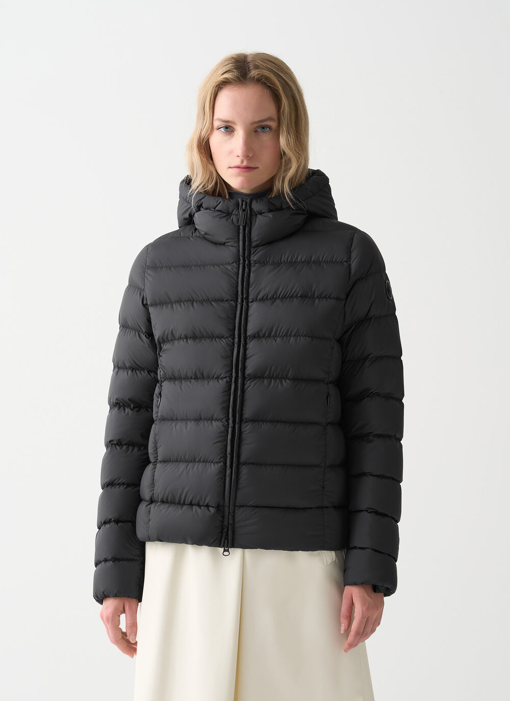 Piumino opaco con cappuccio image number 1