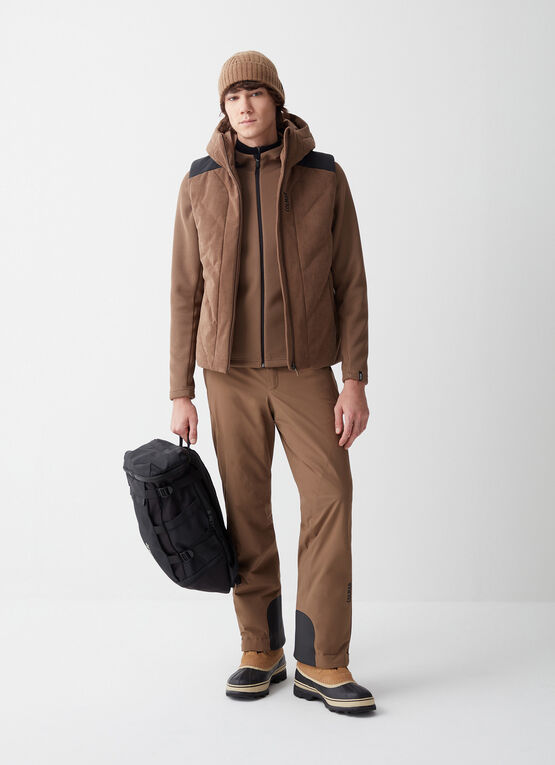 Puffy corduroy gilet