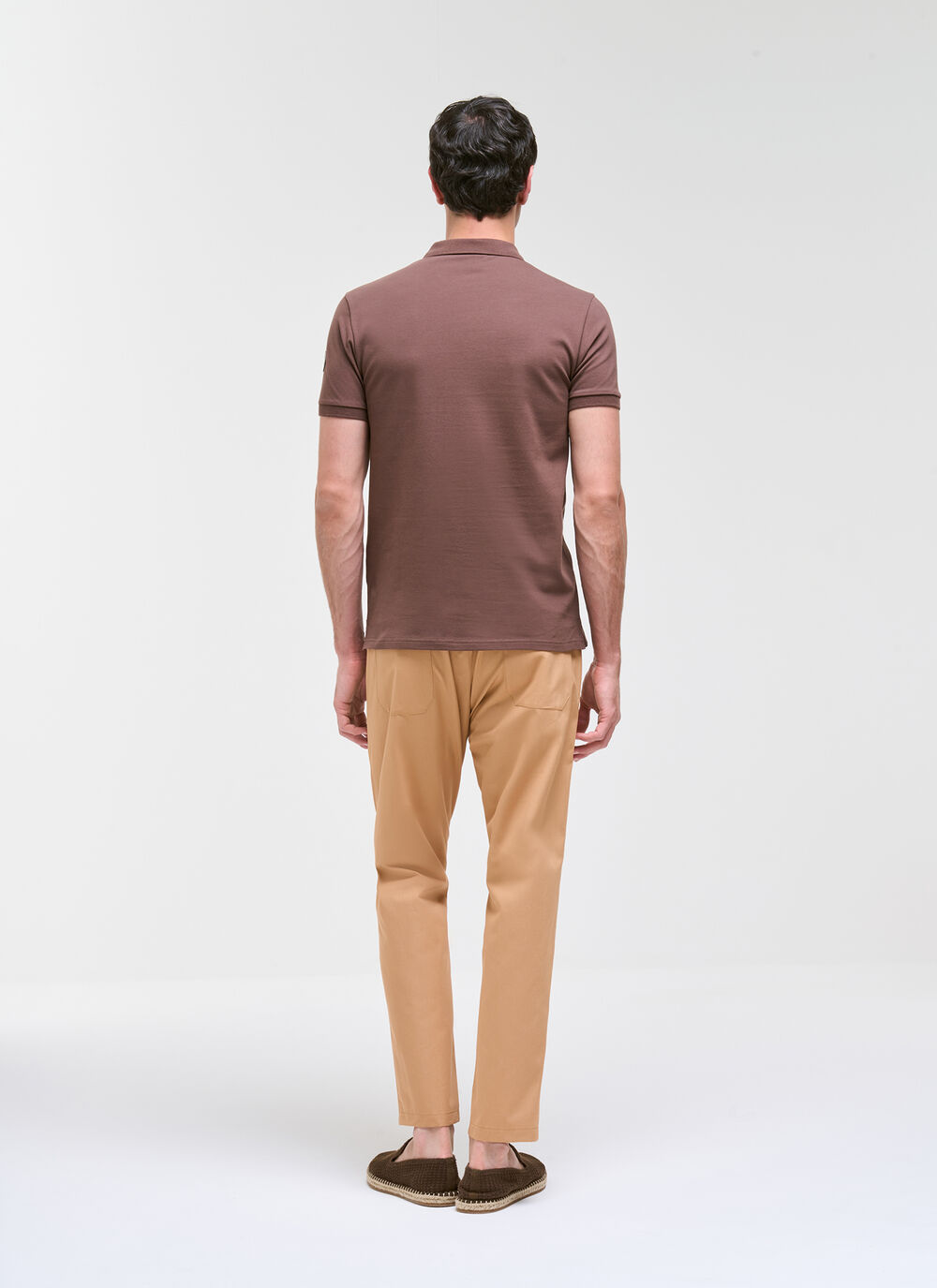 Stretch piqu&eacute; polo shirt image number 3