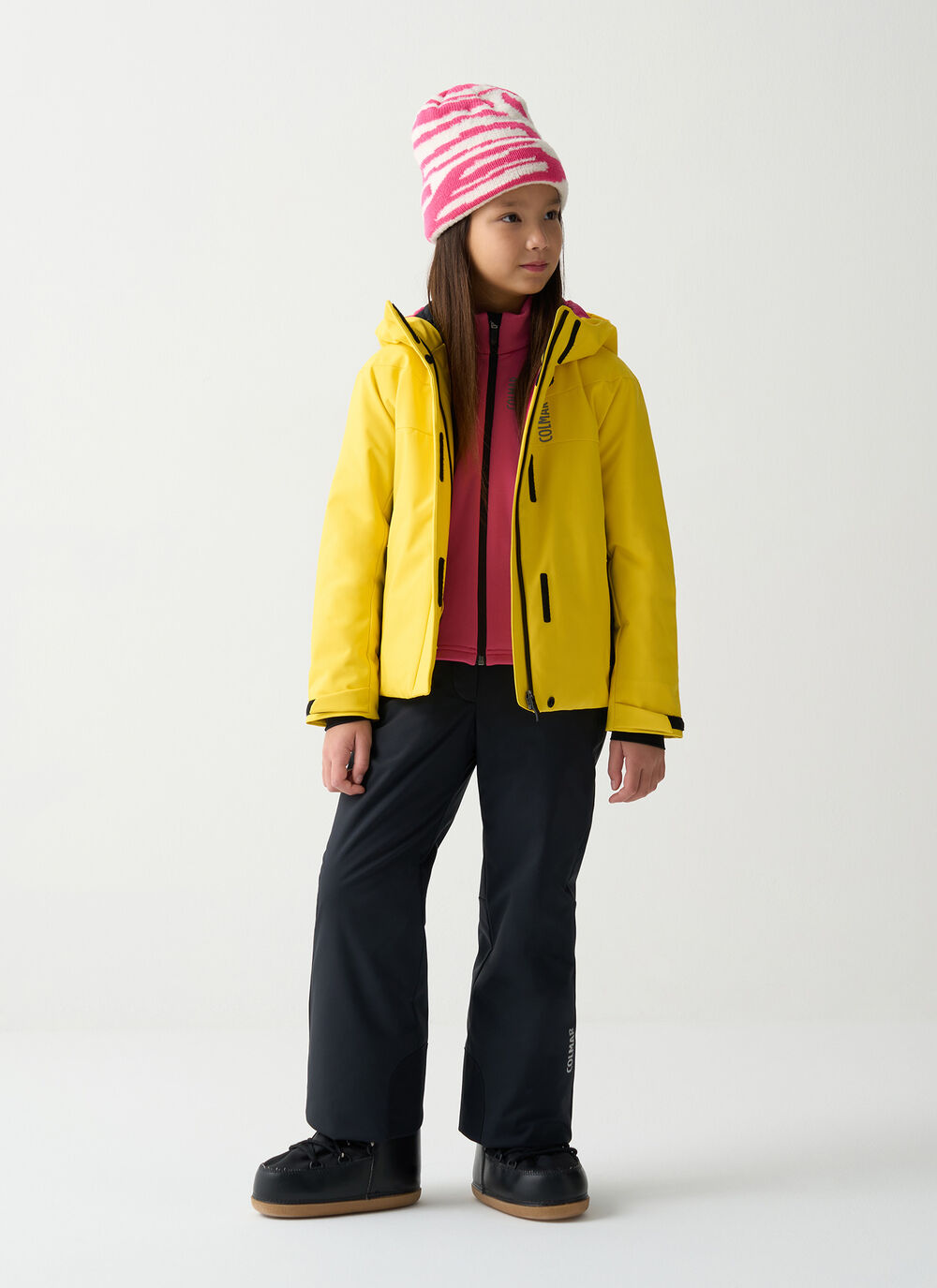 Girl's mechanical stretch ski jacket image number 0