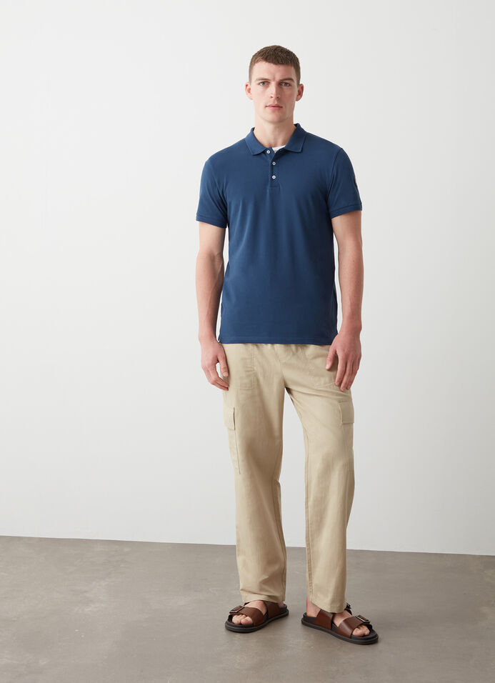 Piqué polo-shirt image number 0