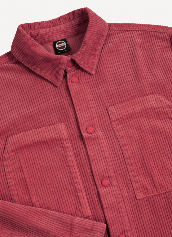 Unisex corduroy shirt