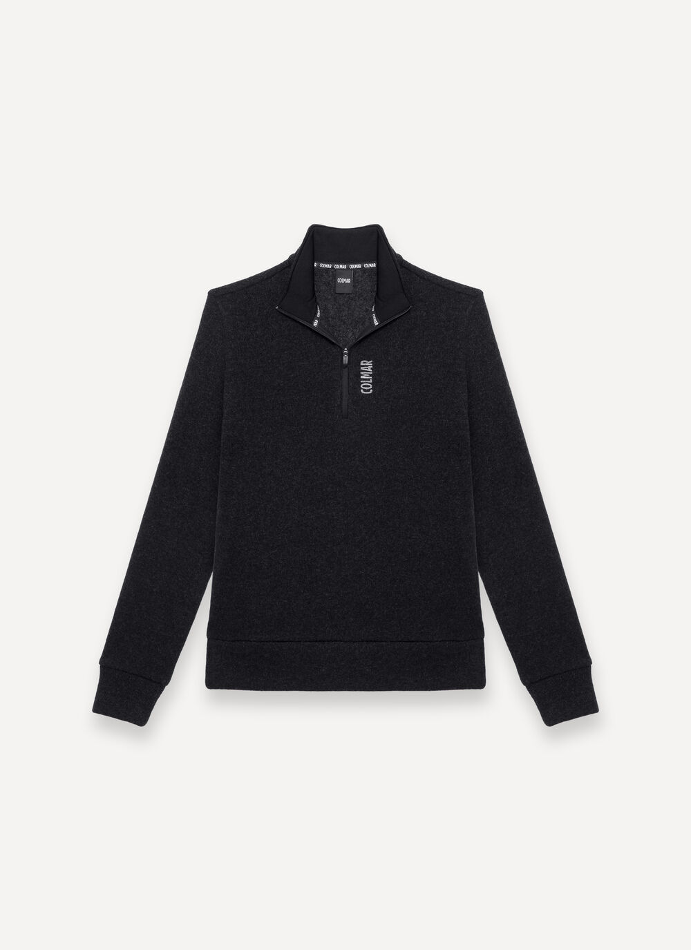 Half-zip wool ski fleece image number 4