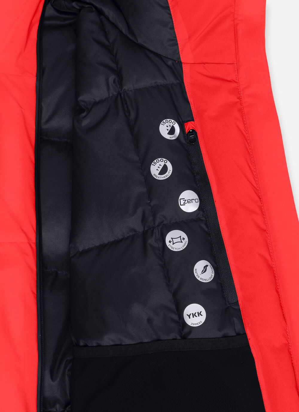 Essential padded ski jacket image number 6