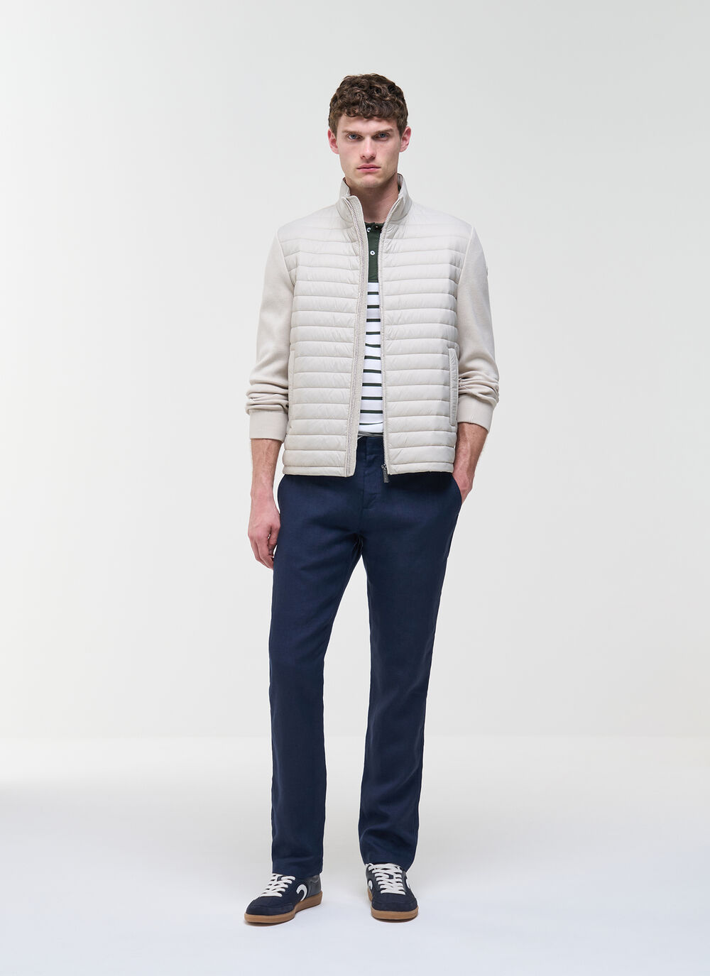 Hybrid padded jacket image number 0