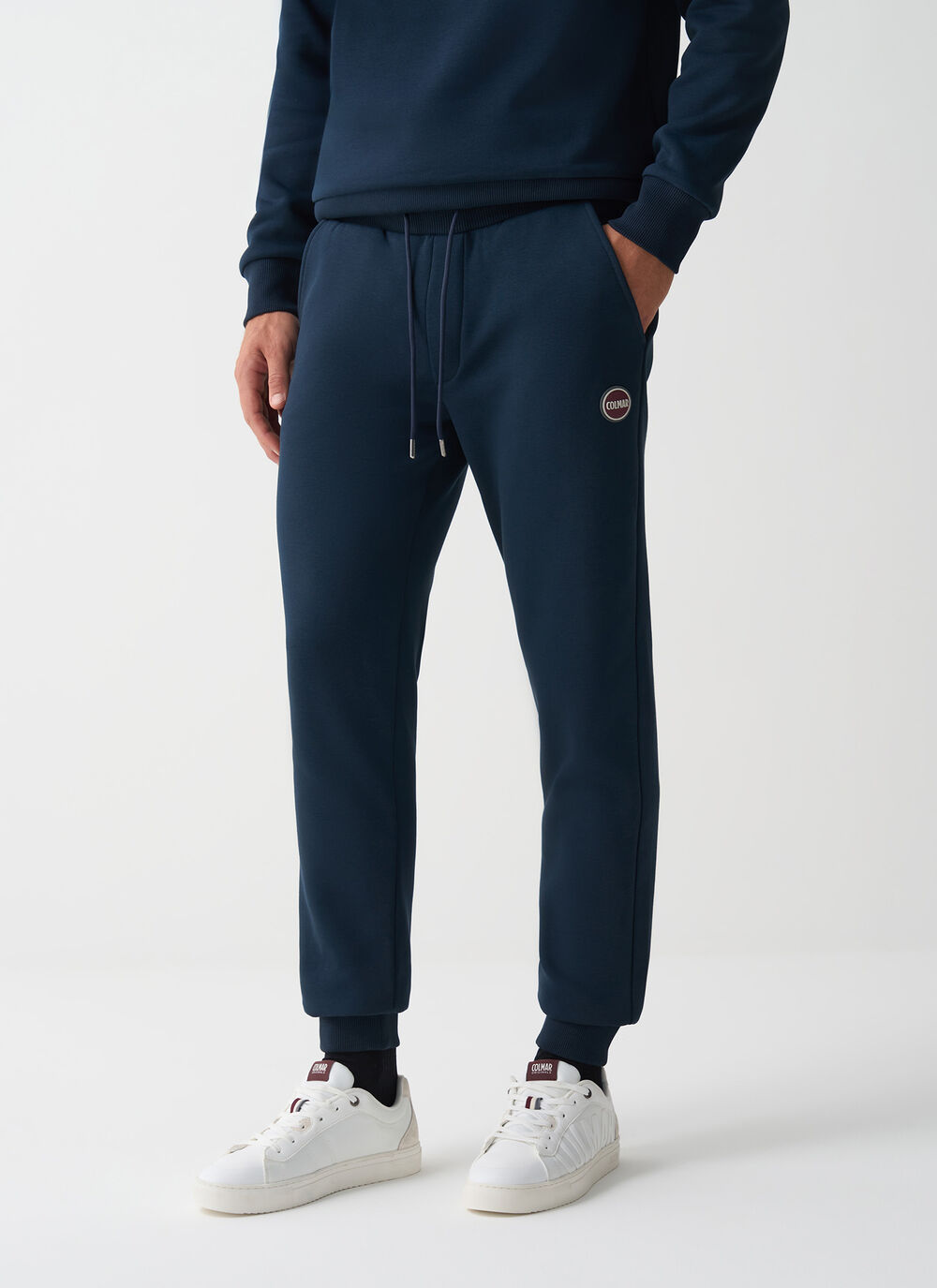 Cotton tracksuit bottoms image number 1