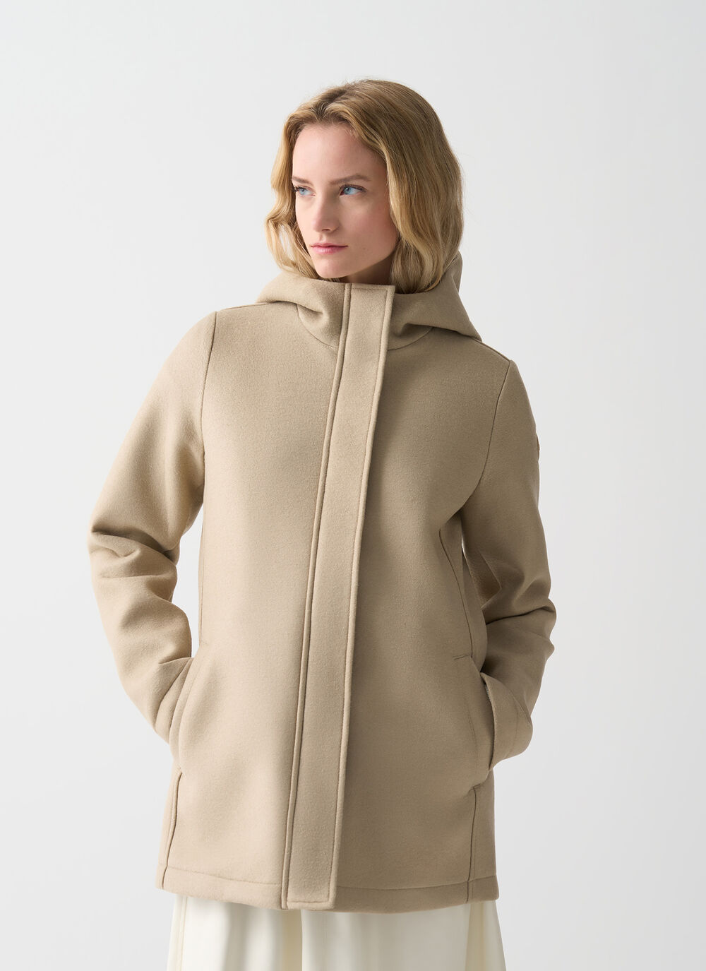 Coat with hood image number 1