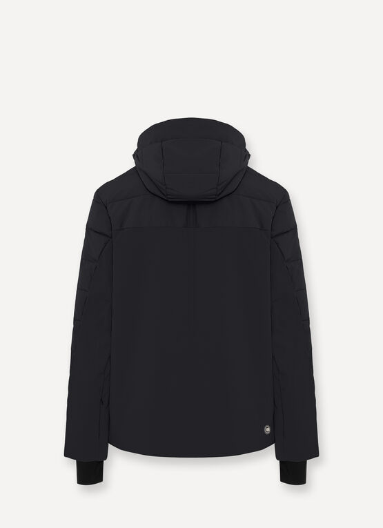 Quilted ripstop ski jacket