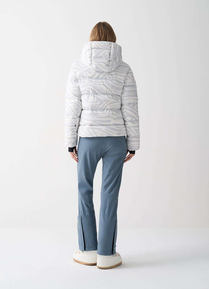 Scratchy padded ski jacket image number 3