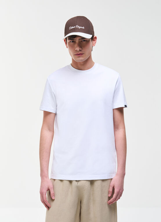 Stretch T-shirt in technical piqu&eacute;