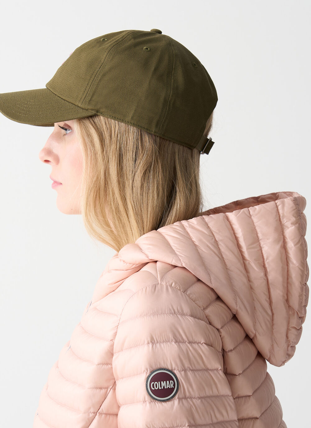 Hooded down cape image number 2