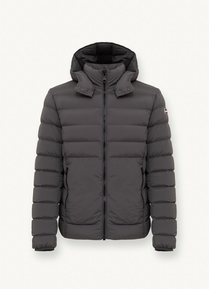Stretch down jacket with removable hood - Colmar