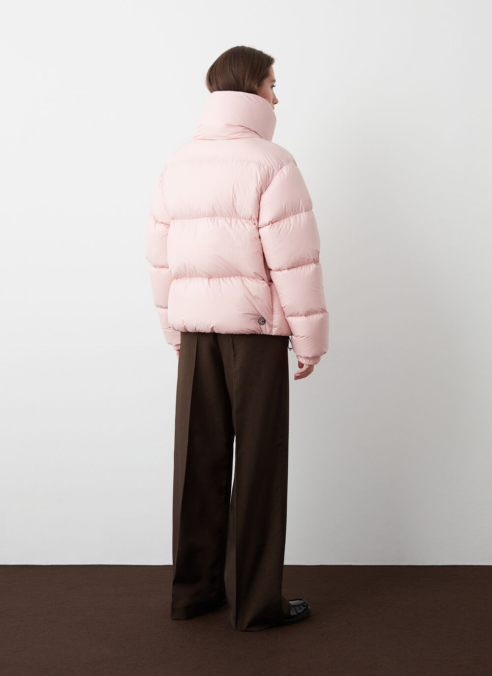 Doudoune oversize &agrave; col maxi image number 3