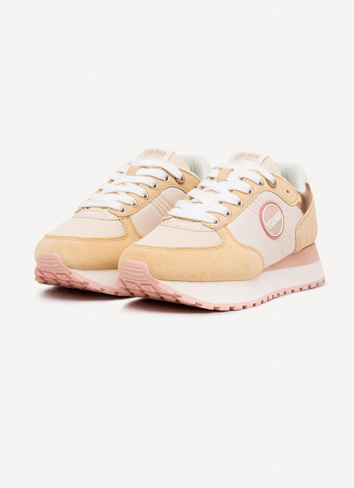 Zapatillas de mujer Travis Authentic suela alta