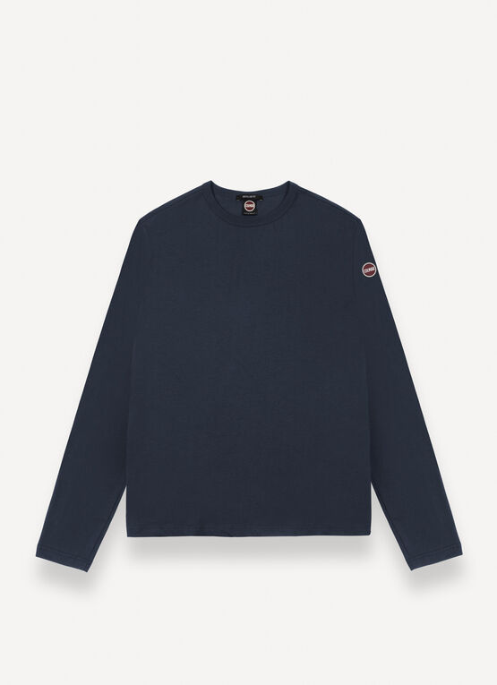 Long-sleeved cotton T-shirt