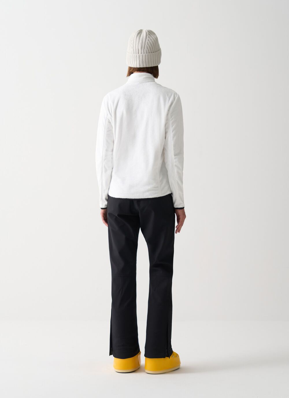 Plush-effect ski fleece image number 3