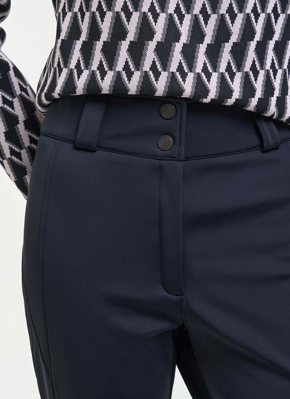 Captivating softshell ski trousers