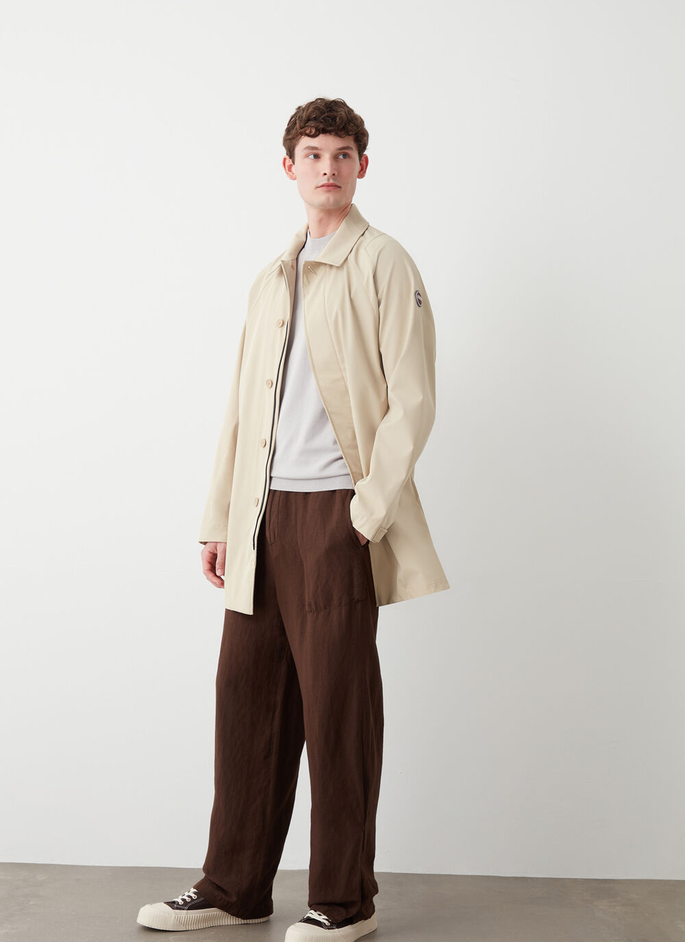 Softshell raincoat image number 0