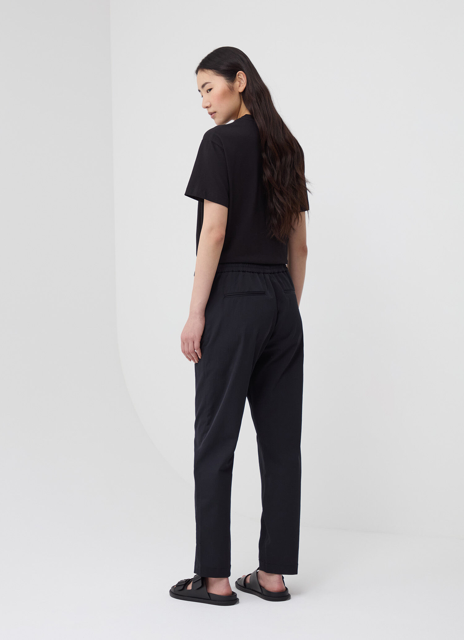 パンツ COLMAR Women Straight Pants 9278R 1YH 99 Black Easy care trousers - BLACK | Colmar