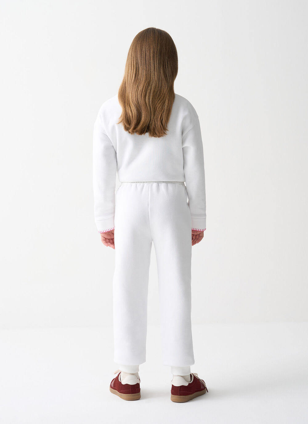 Tracksuit bottoms with embroidery image number 3