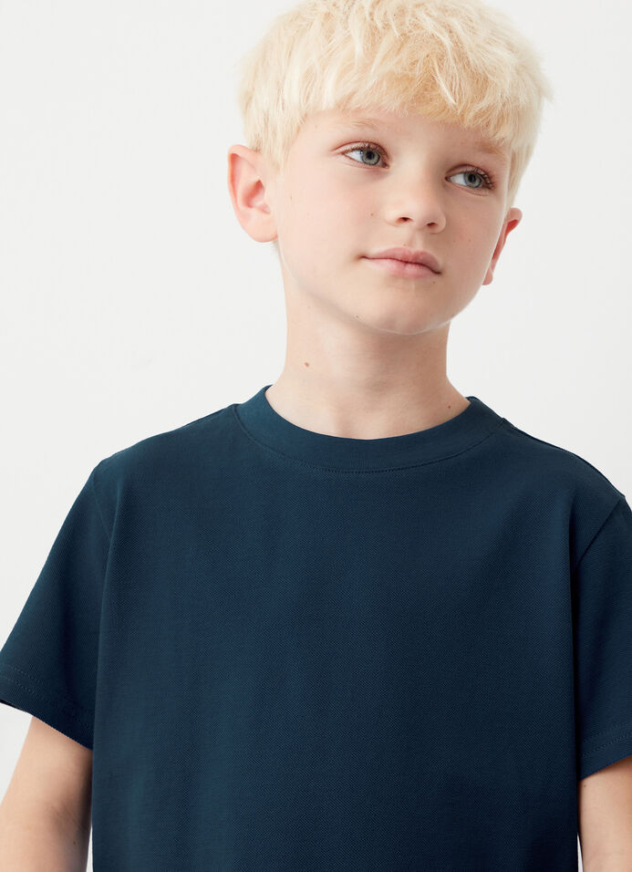 Cotton piqué T-shirt image number 2