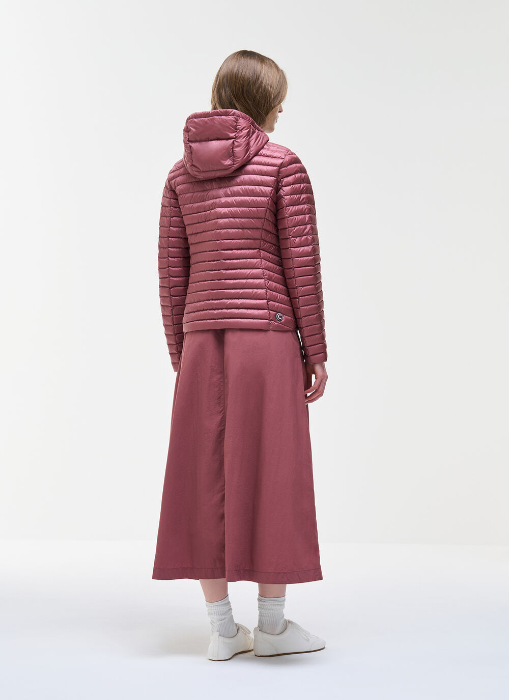 Light down jacket with hood image number 1