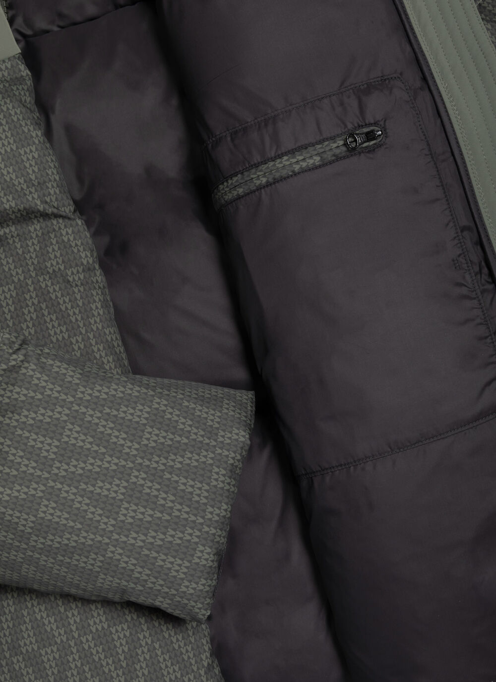 Daunenjacke mit geometrischem Muster image number 6