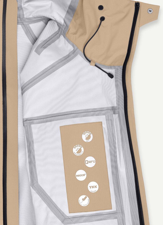 3L ski shell jacket image number 6