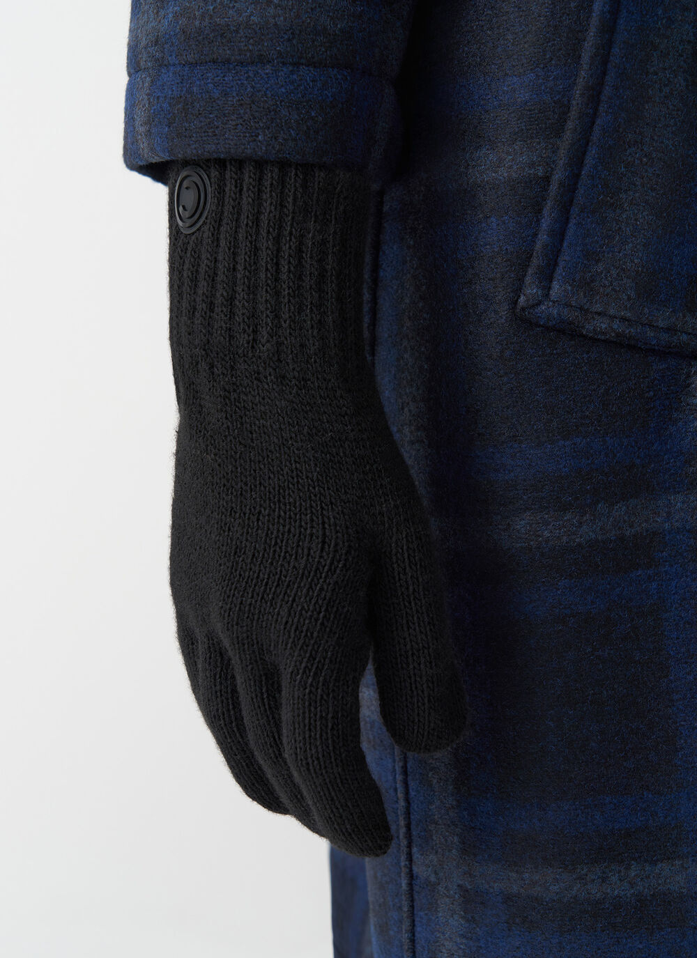 Unisex knit gloves image number 0