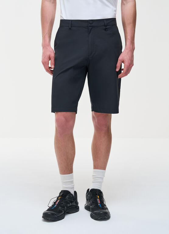 Bermuda shorts in bi-stretch fabric
