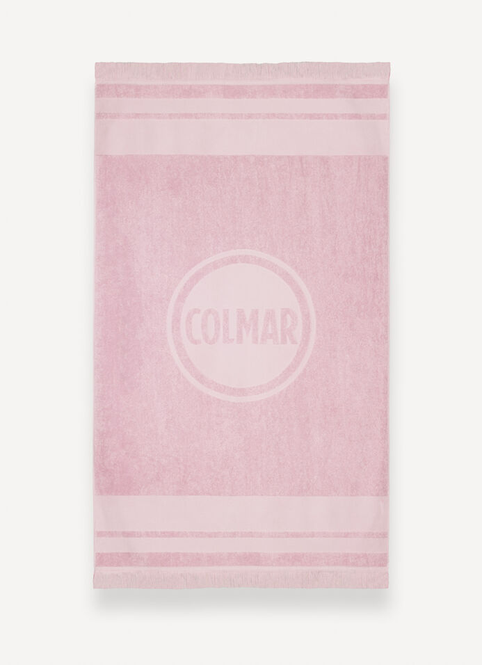 Serviette de plage avec franges