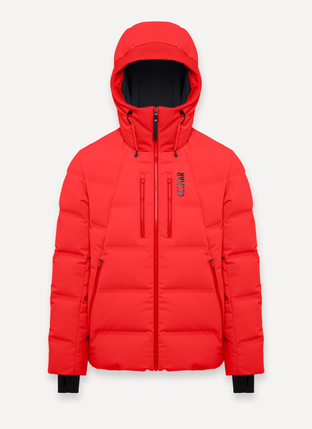 Frost padded ski jacket with seamless neck warmer image number 5