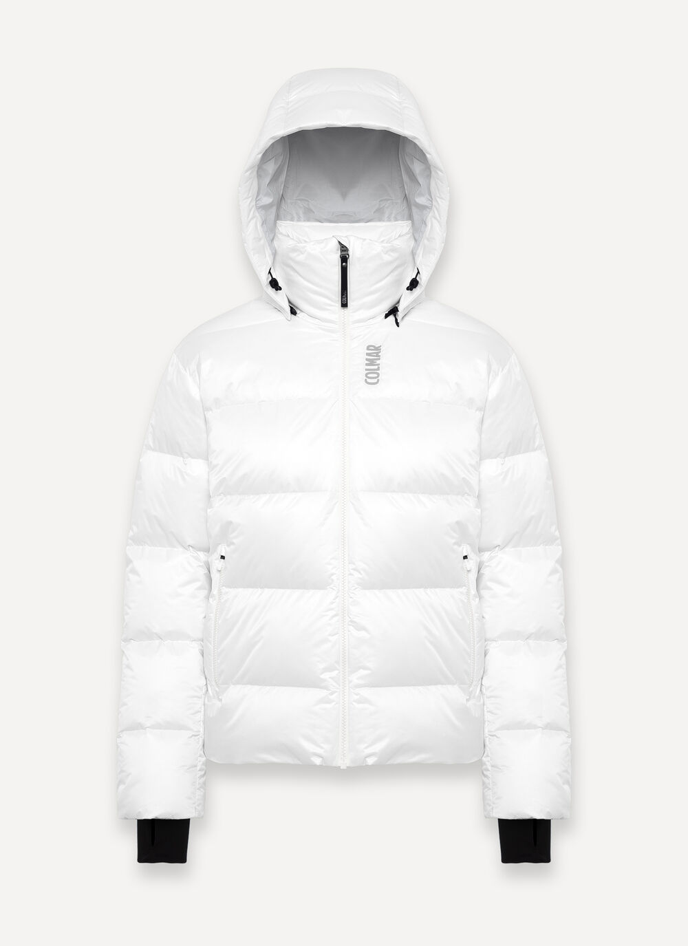 Puffy padded ski jacket image number 4