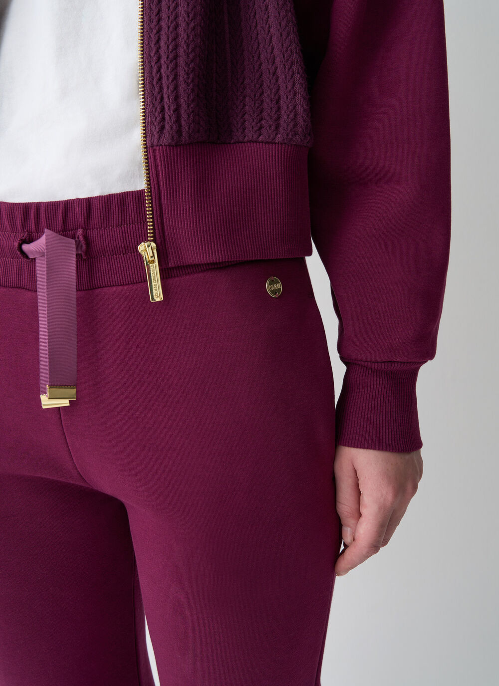 Tracksuit bottoms with drawstring image number 2