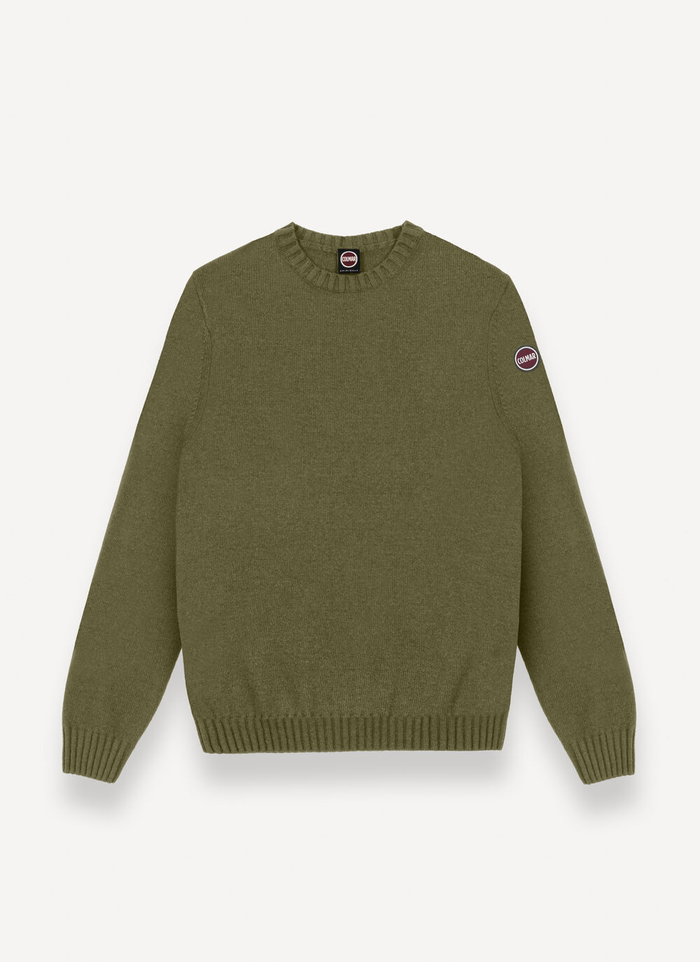 Branded wool pullover image number 4