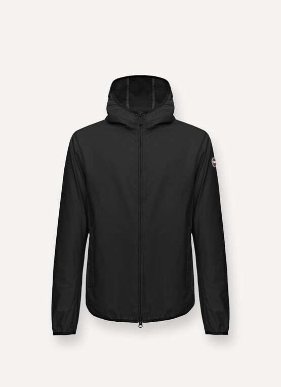 Softshell hooded jacket