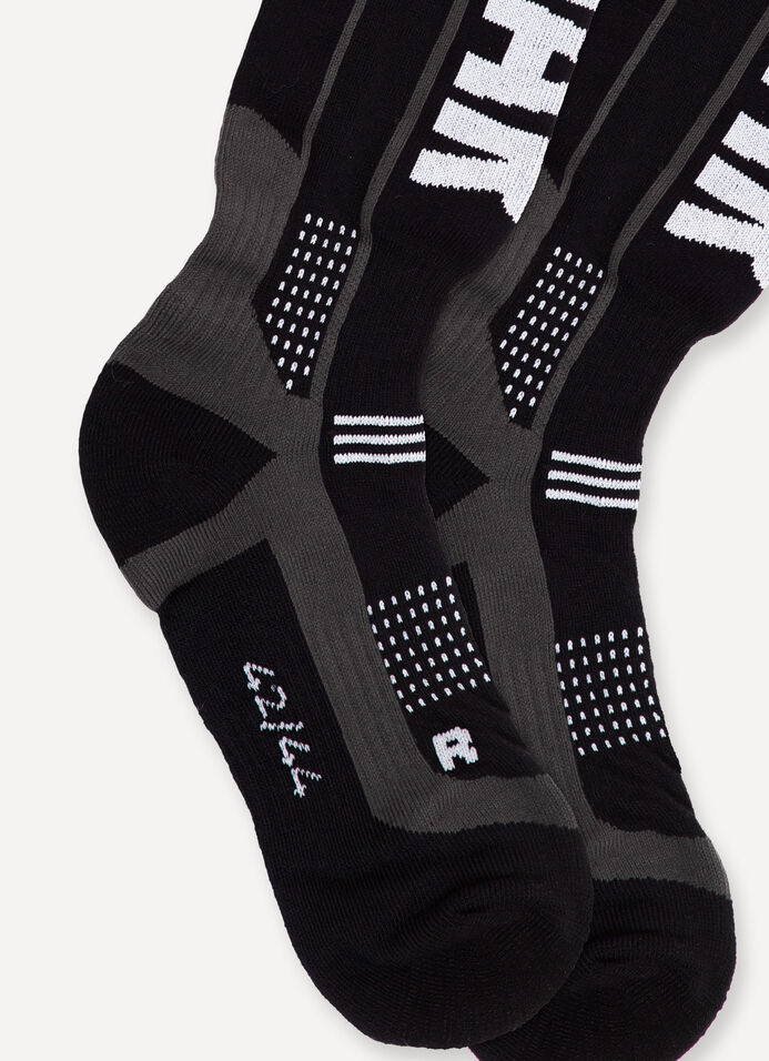 Unisex ski socks with maxi logo image number 3