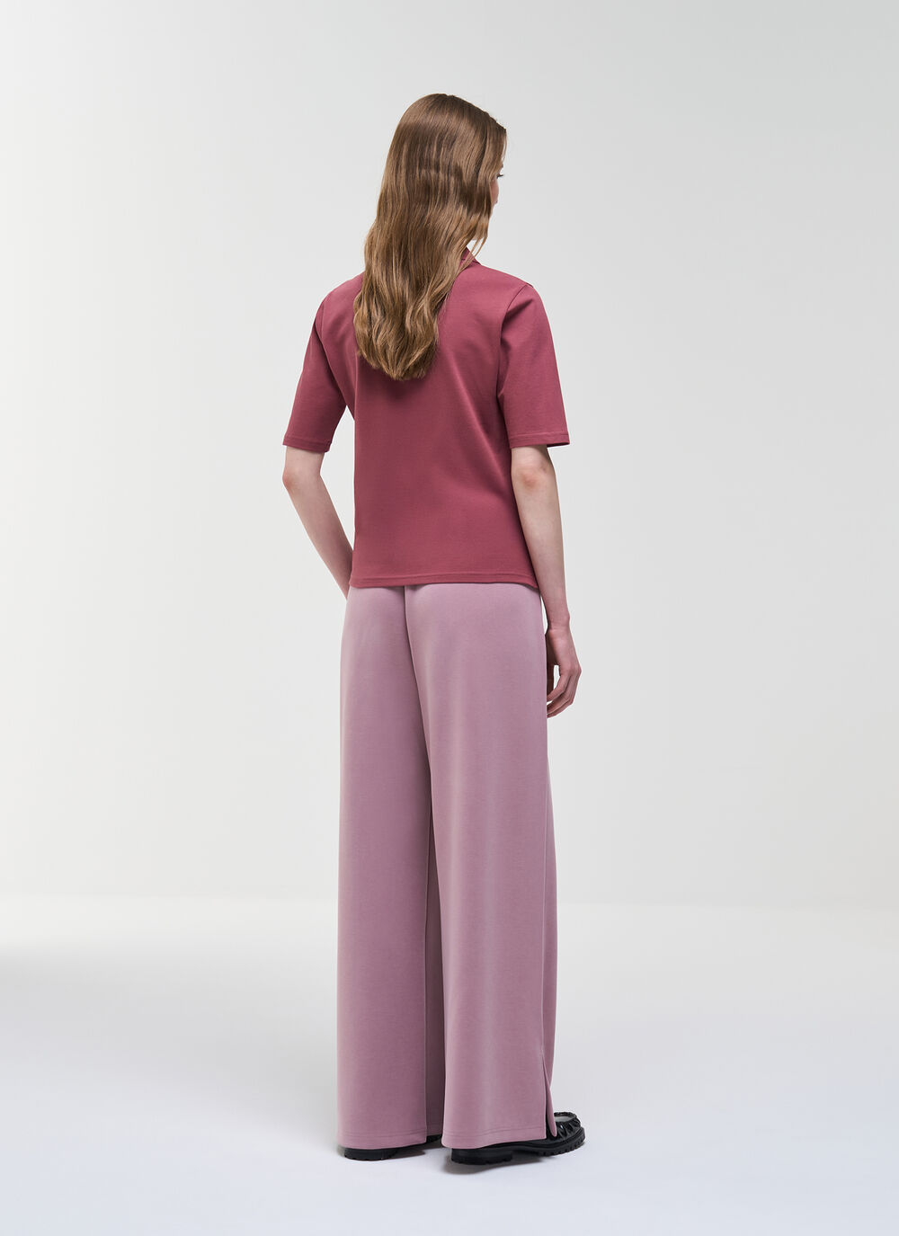 Polo en piqu&eacute; extensible image number 3