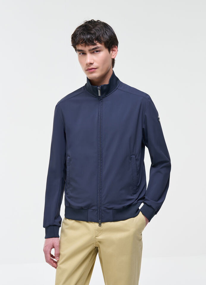 Unlined stretch jacket