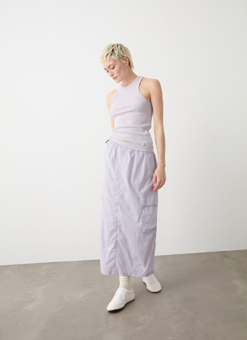 Ribbed vest top image number 2