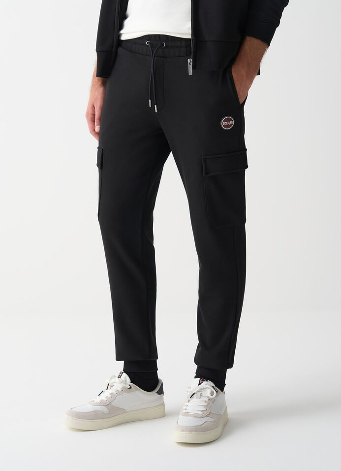 Cargo-style tracksuit bottoms  image number 1