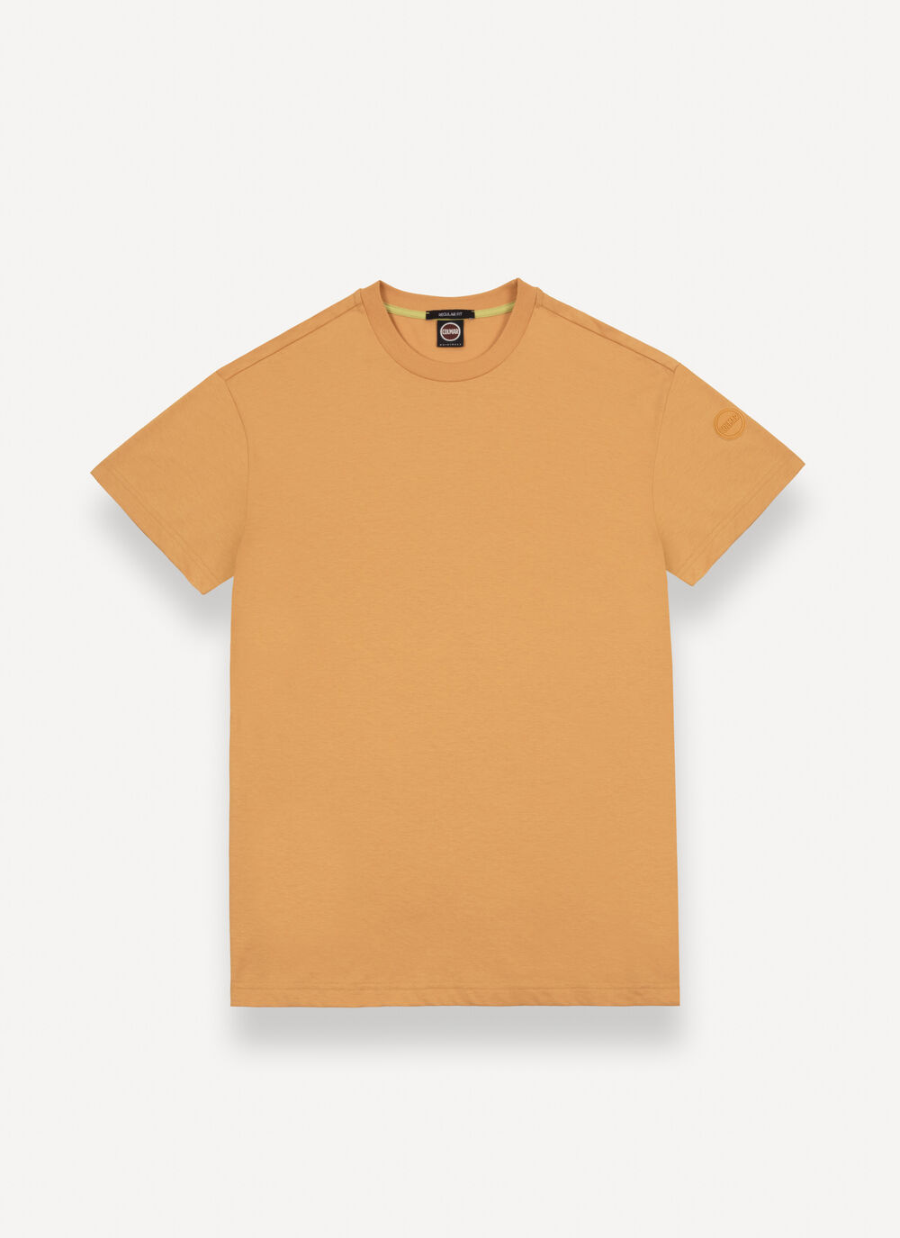 Solid-color short-sleeved T-shirt image number 4