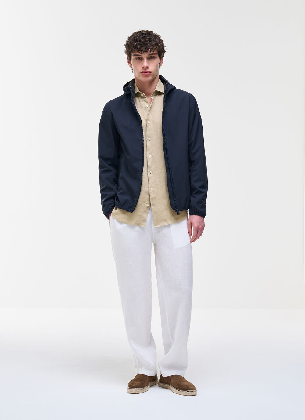 Softshell hooded jacket image number 1