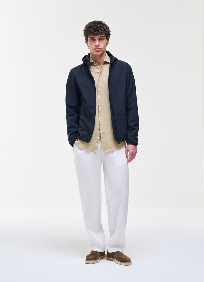 Softshell hooded jacket