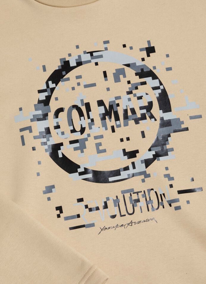Crew-neck sweatshirt with logo image number 5