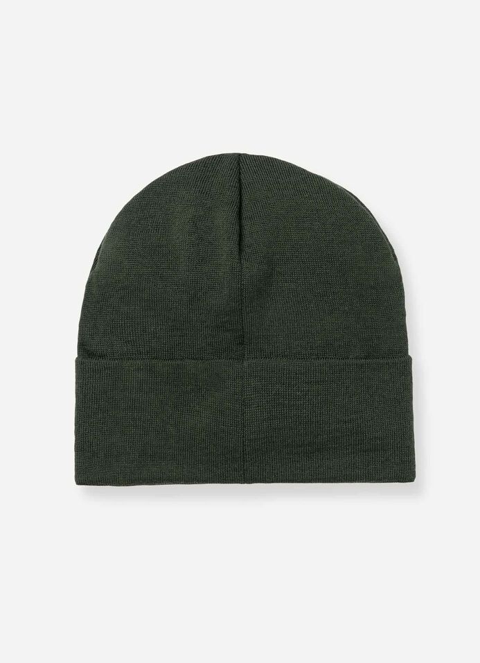 Men’s branded hat with turn-up cuff image number 2