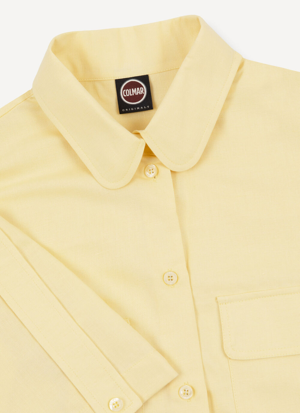 Linen blend shirt image number 6