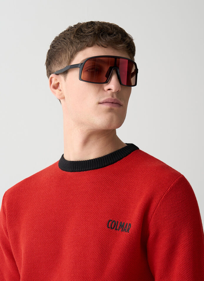 Technical wool pullover image number 2